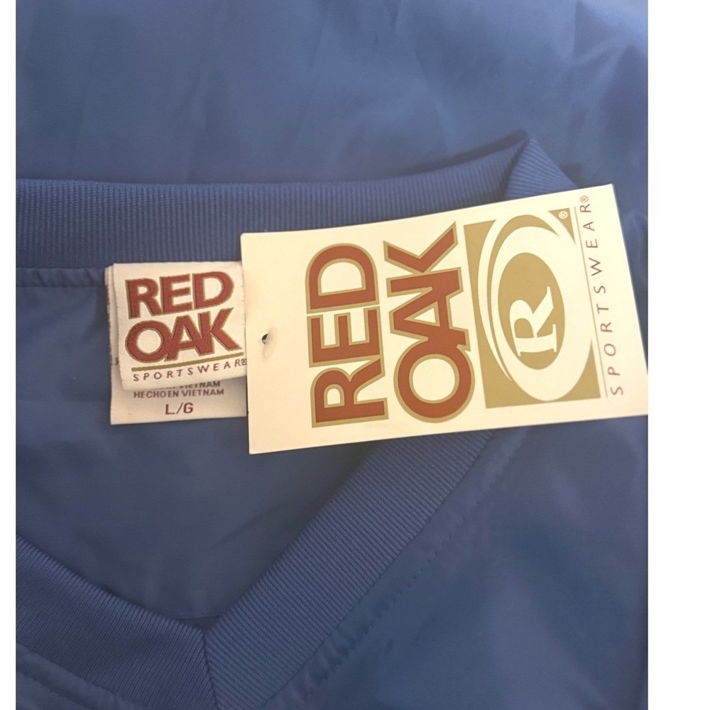 Vintage Red Oak NEW Large fits like XL Florida Gators Blue Pullover Windbreaker - Picture 4 of 5